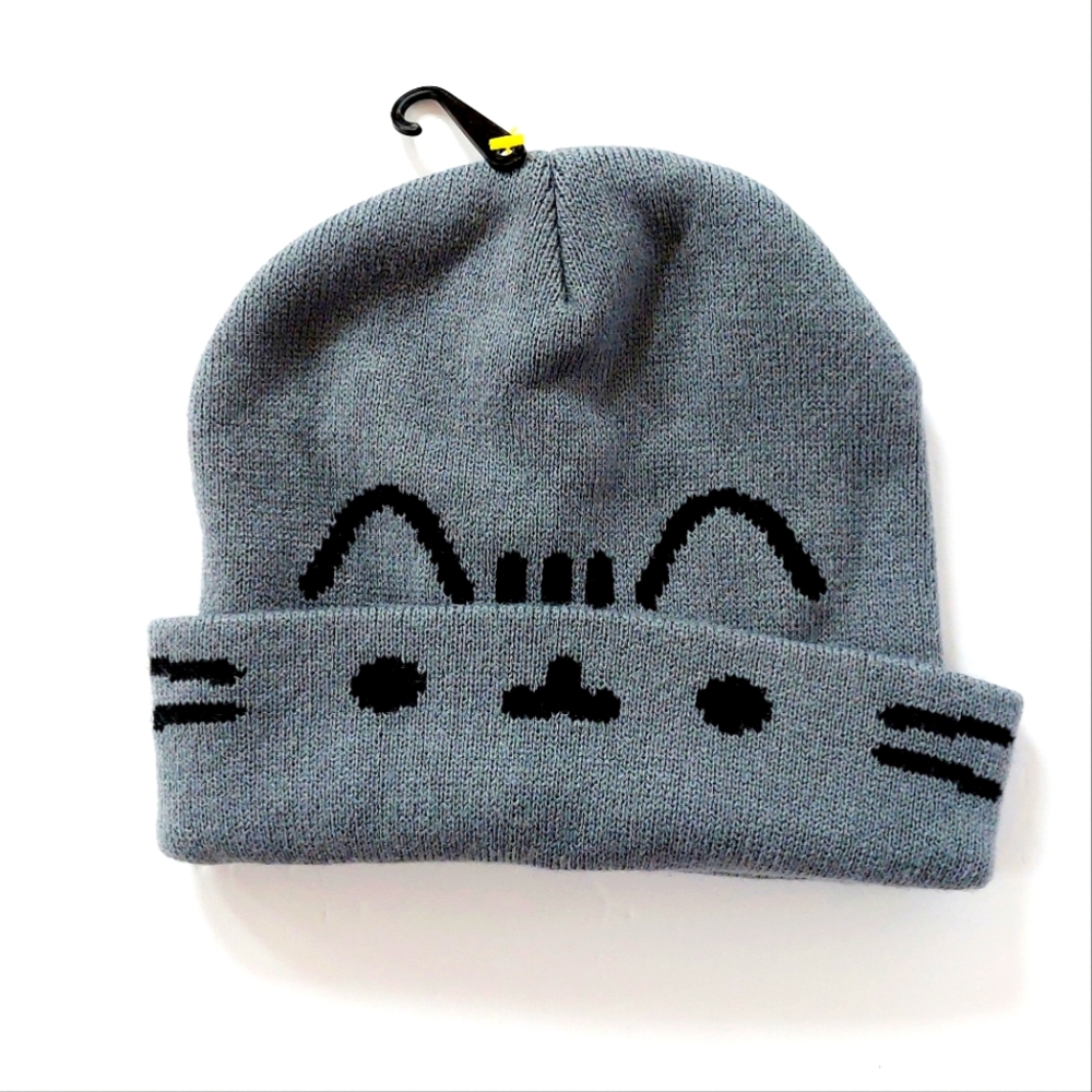 Child Size‎ Pusheen Cat Winter Hat Beanie Stocking Cap